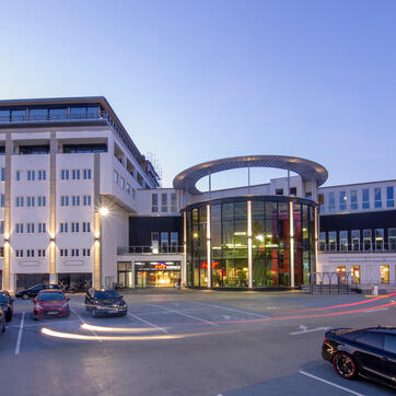 Das 3-Glocken-Center in Weinheim