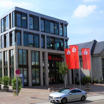 Der Sparkassenpark in Mühlheim