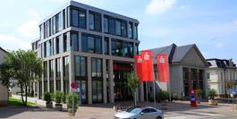 Der Sparkassenpark in Mühlheim